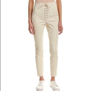 A.L.C. High waist tie waist pants